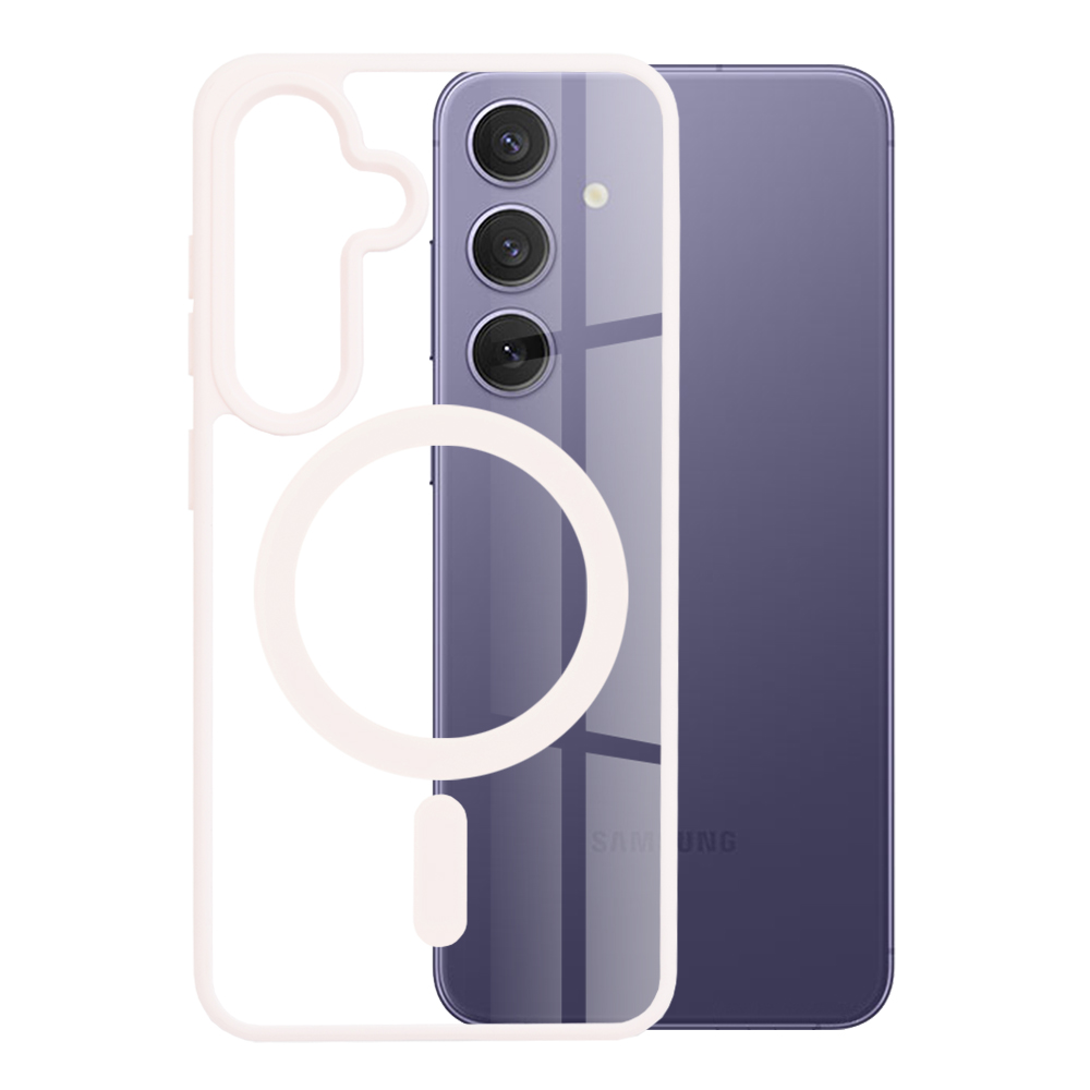 Techsuit MagSafe Pro – puzdro na Samsung Galaxy S24 Plus – telovo ružový KF2318381