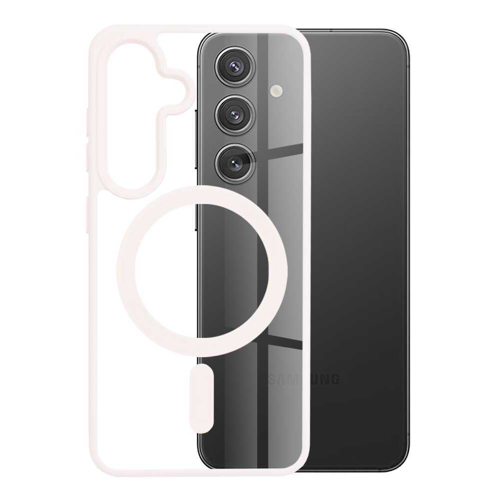 Techsuit MagSafe Pro – puzdro na Samsung Galaxy S24 – telovo ružový KF2318386