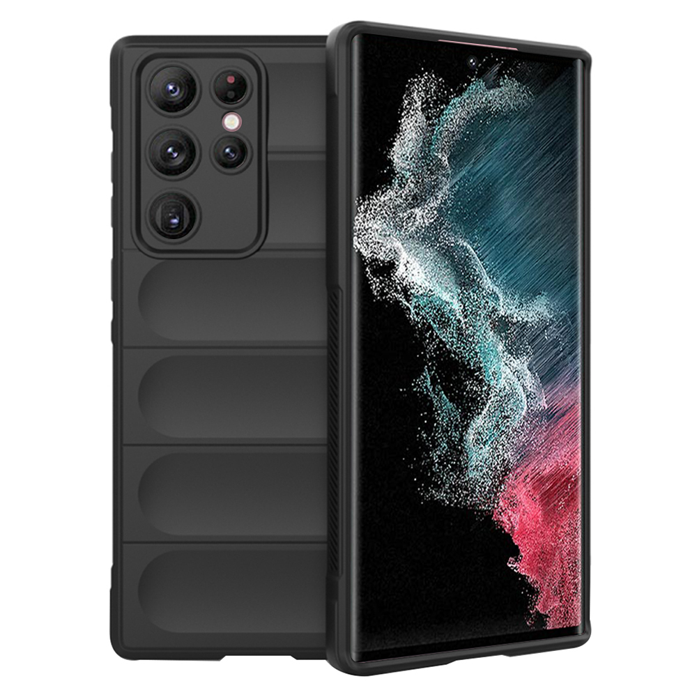 Techsuit Magic Shield – puzdro na Samsung Galaxy S22 Ultra 5G – čierny KF2322227