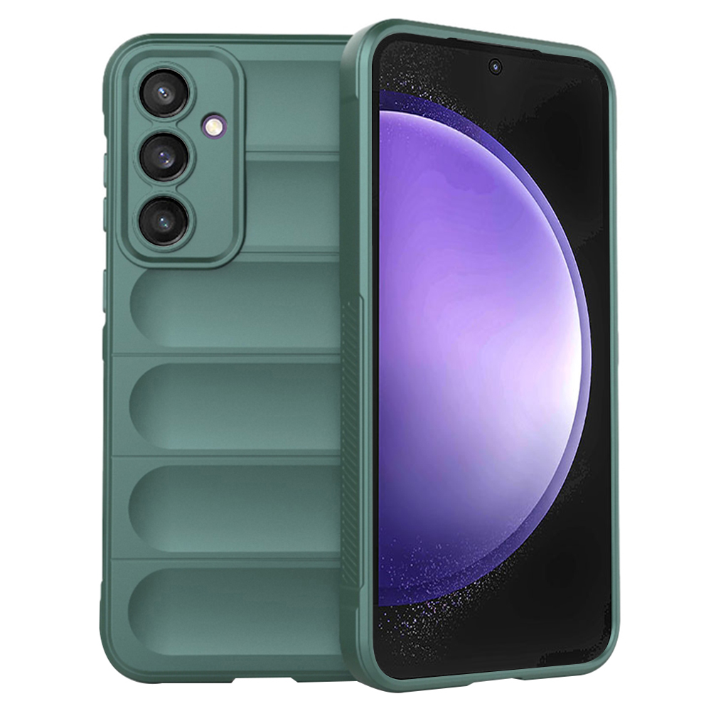 Techsuit Magic Shield – puzdro na Samsung Galaxy S23 FE – zelený KF2322588