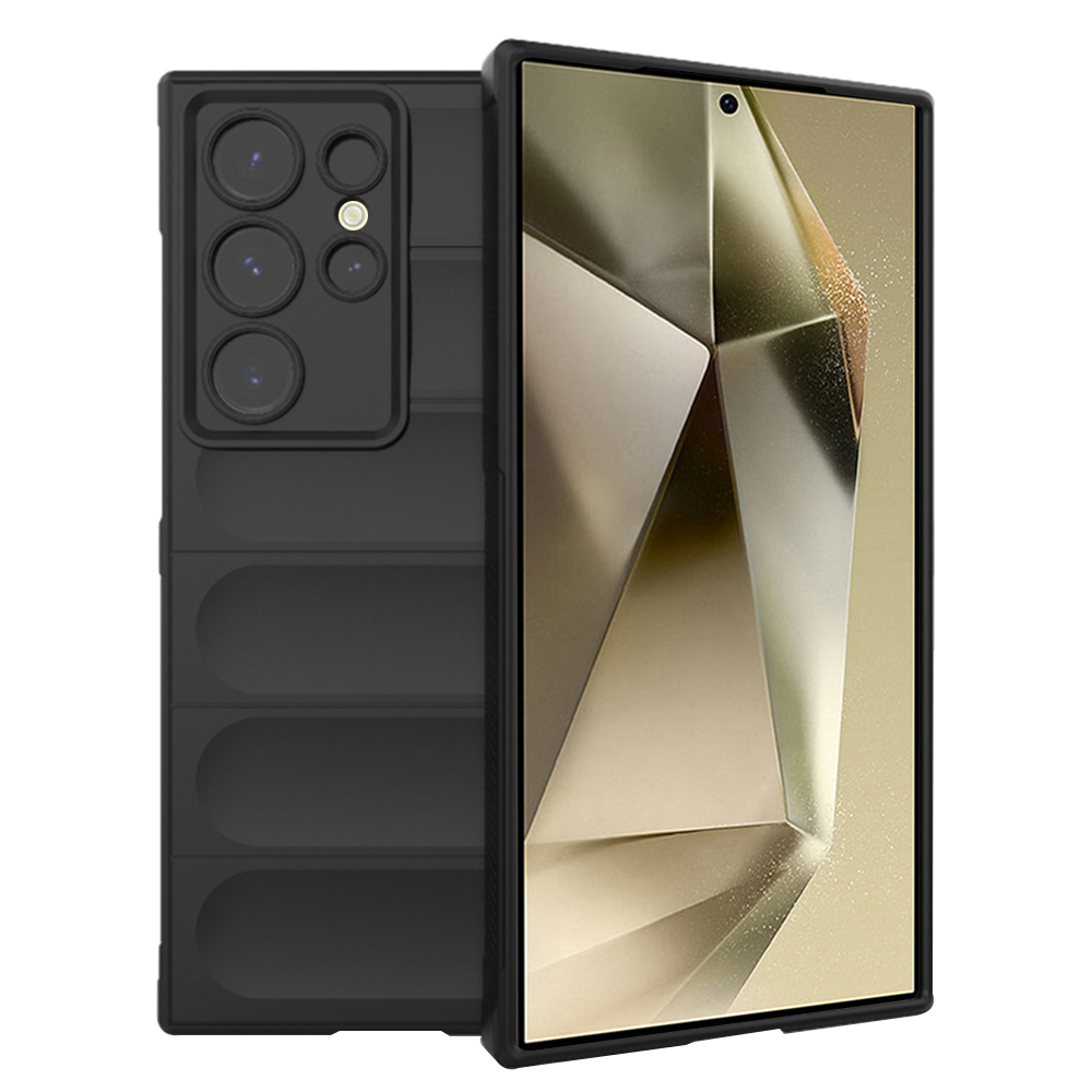Techsuit Magic Shield – puzdro na Samsung Galaxy S24 Ultra – čierny KF2323067