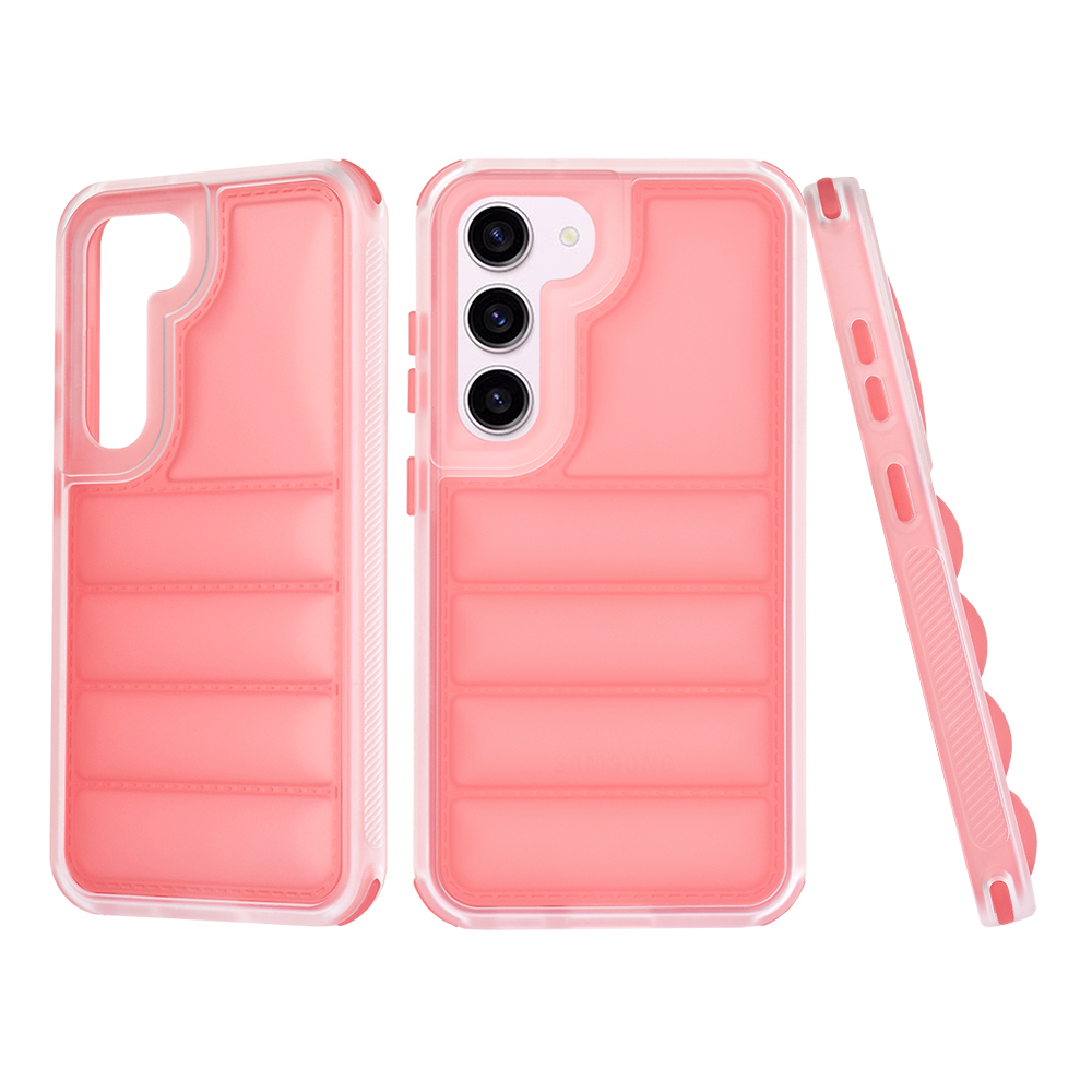 Techsuit Wave Shield – puzdro na Samsung Galaxy S23 – červený KF2325785