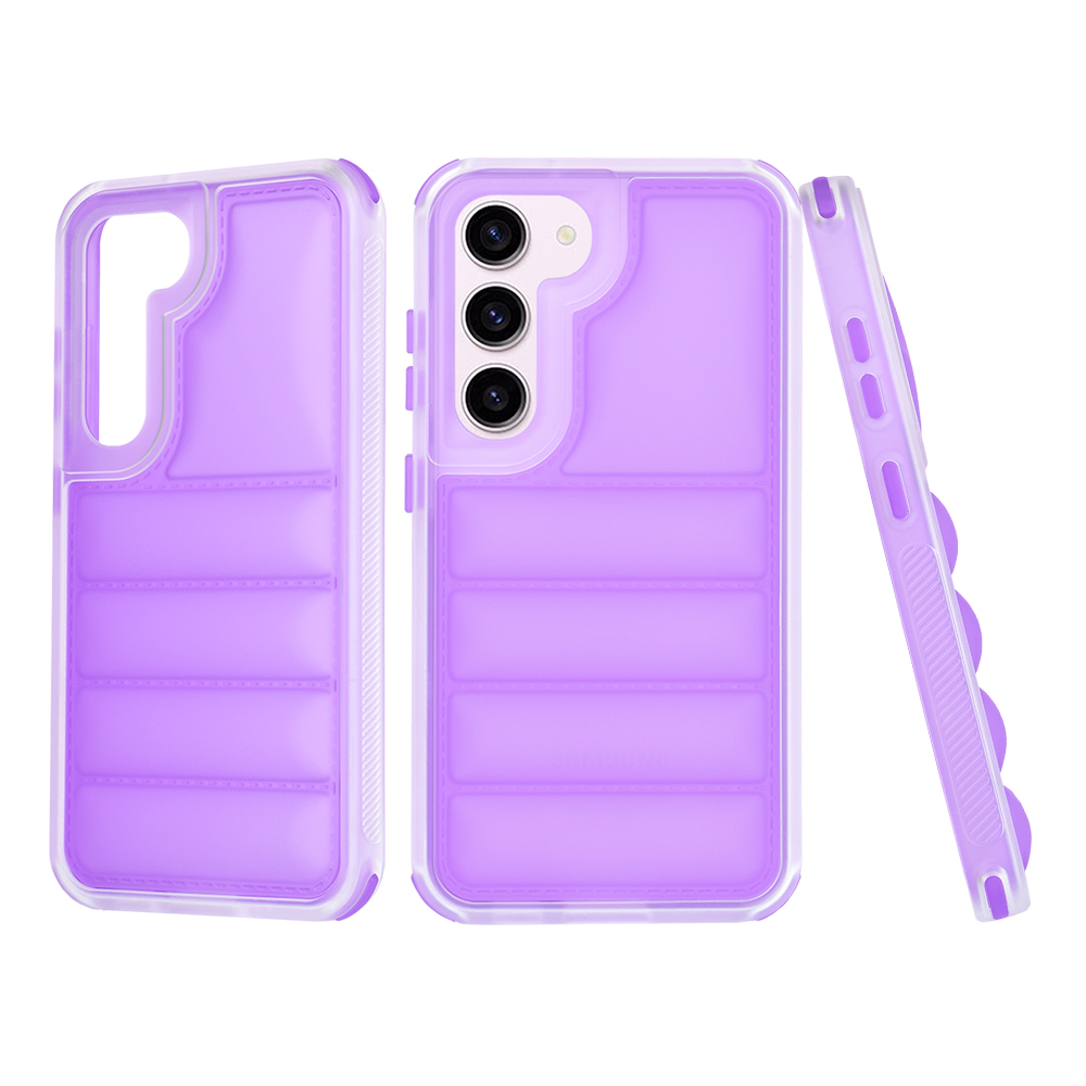 Techsuit Wave Shield – puzdro na Samsung Galaxy S23 – fialový KF2325787
