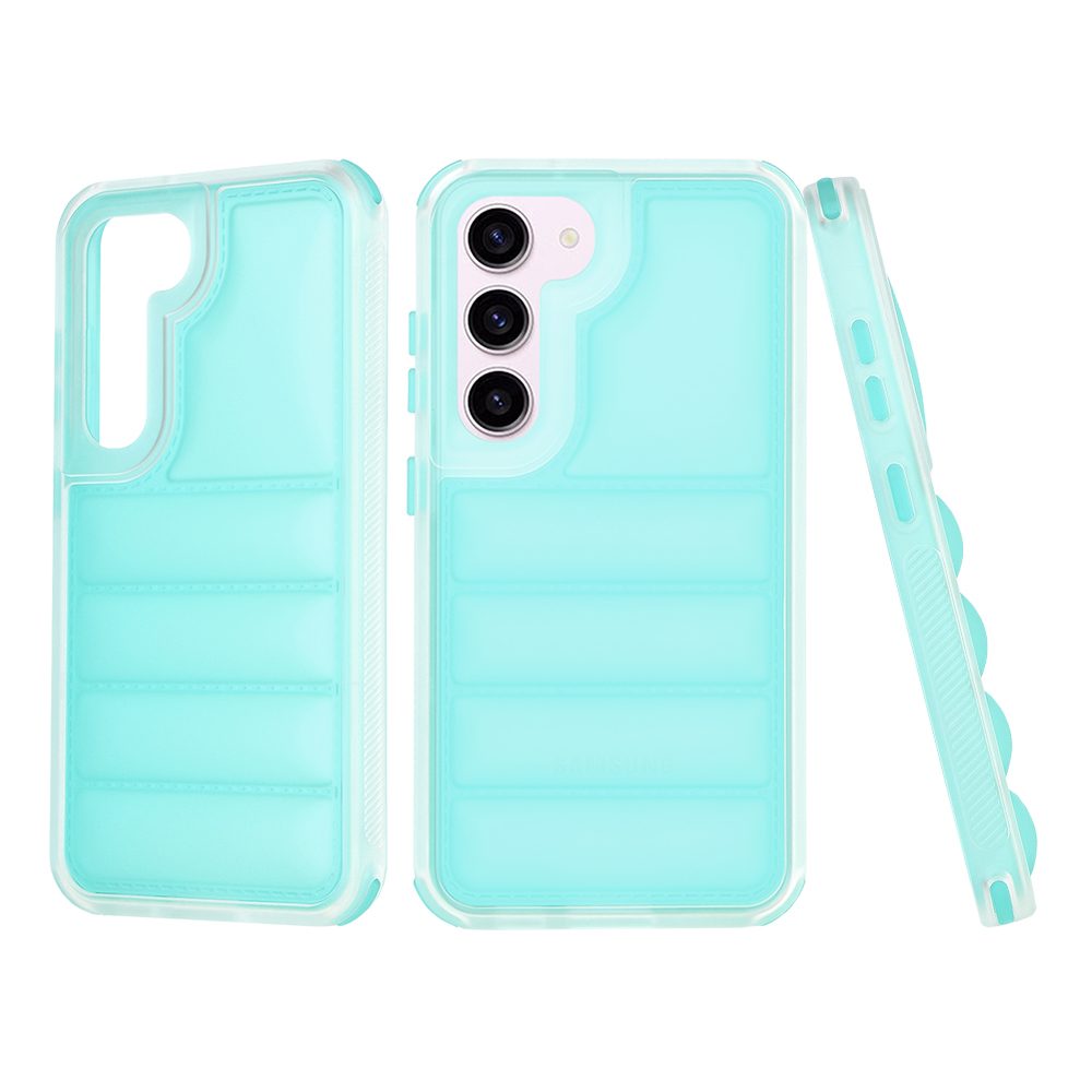 Techsuit Wave Shield – puzdro na Samsung Galaxy S23 – tyrkysový KF2325788