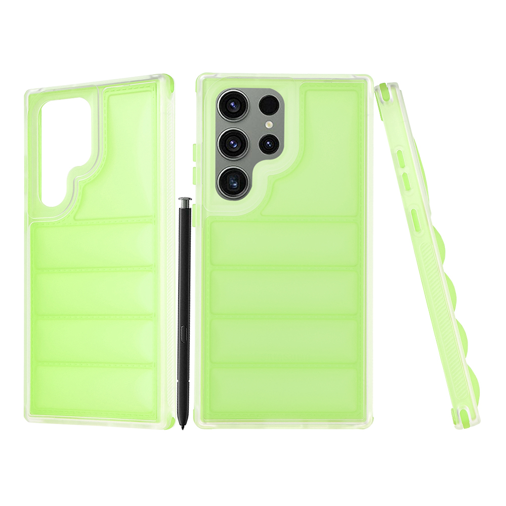 Techsuit Wave Shield – puzdro na Samsung Galaxy S23 Ultra – zelený KF2325790