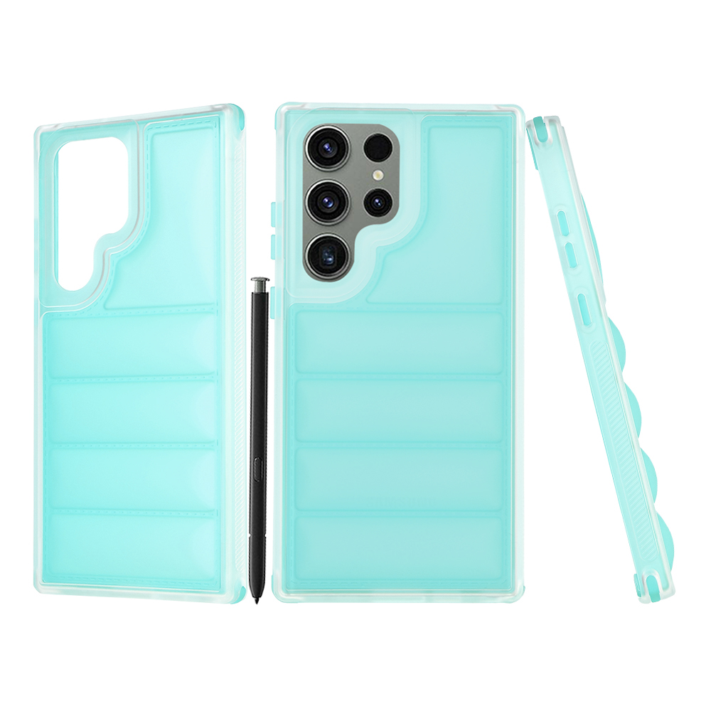 Techsuit Wave Shield – puzdro na Samsung Galaxy S23 FE – tyrkysový KF2325822