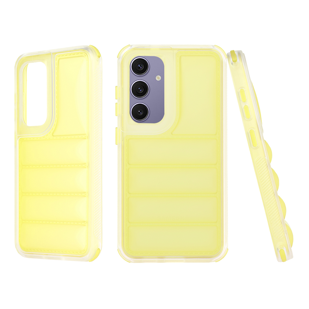 Techsuit Wave Shield – puzdro na Samsung Galaxy S24 Plus – žltý KF2325832