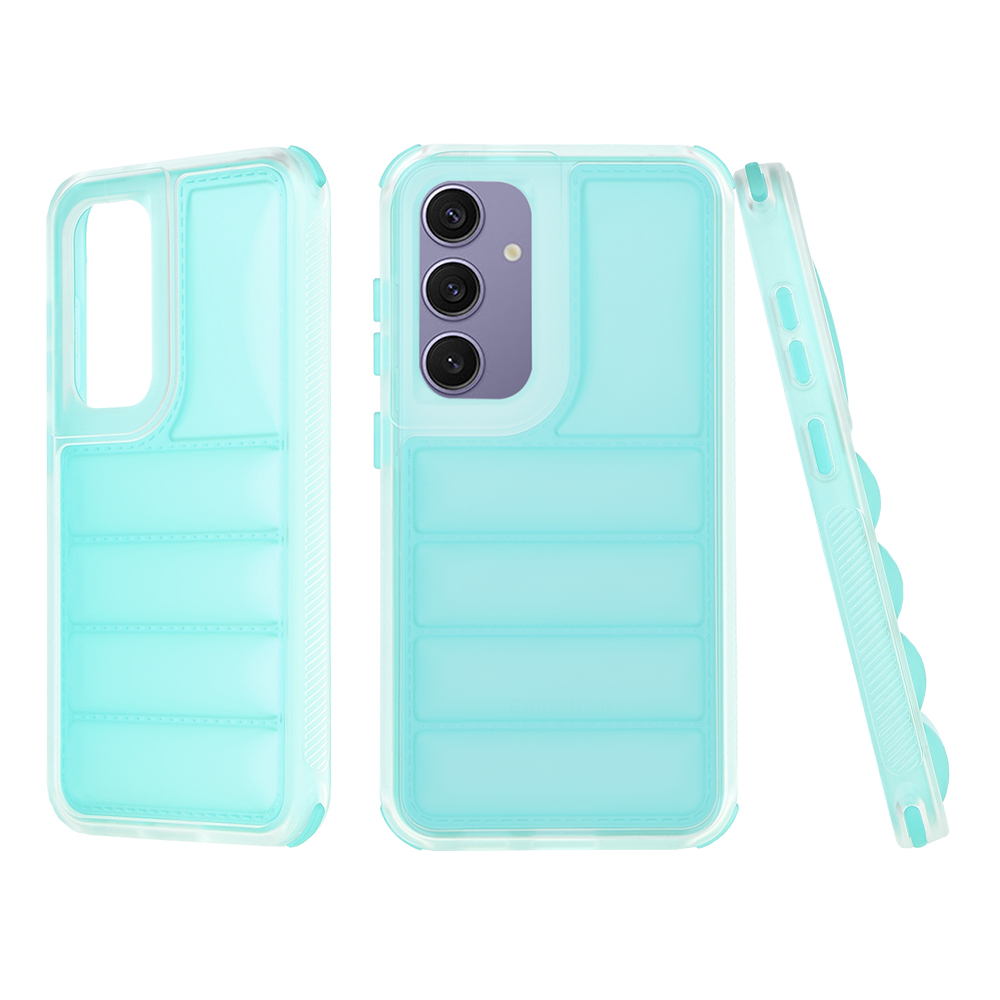 Techsuit Wave Shield – puzdro na Samsung Galaxy S24 Plus – tyrkysový KF2325834