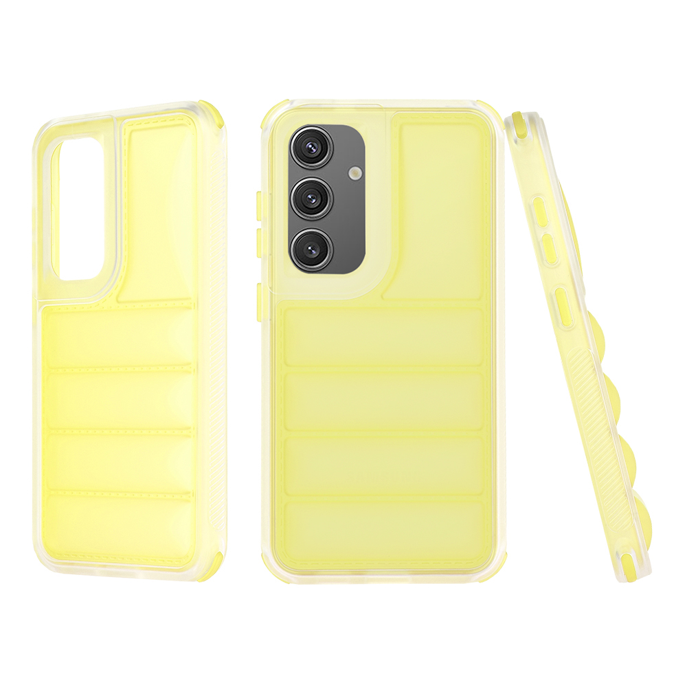 Techsuit Wave Shield – puzdro na Samsung Galaxy S24 – žltý KF2325838