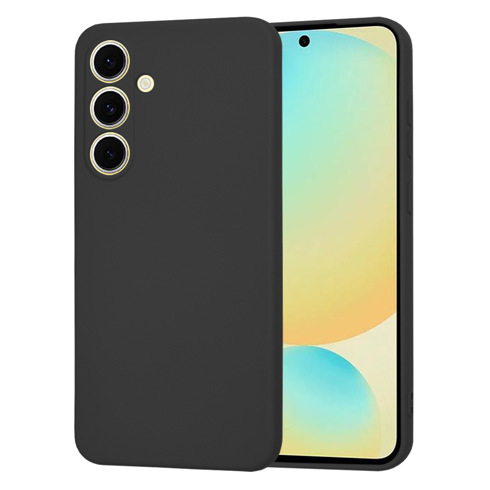 Techsuit SoftFlex – puzdro na Samsung Galaxy S24 FE – čierny KF2332325
