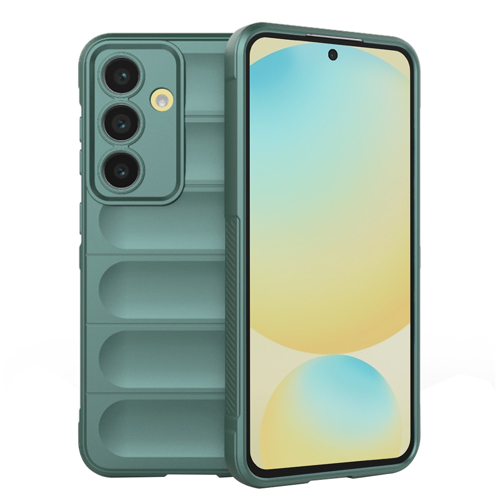 Techsuit Magic Shield – puzdro na Samsung Galaxy S24 FE – zelený KF2332337