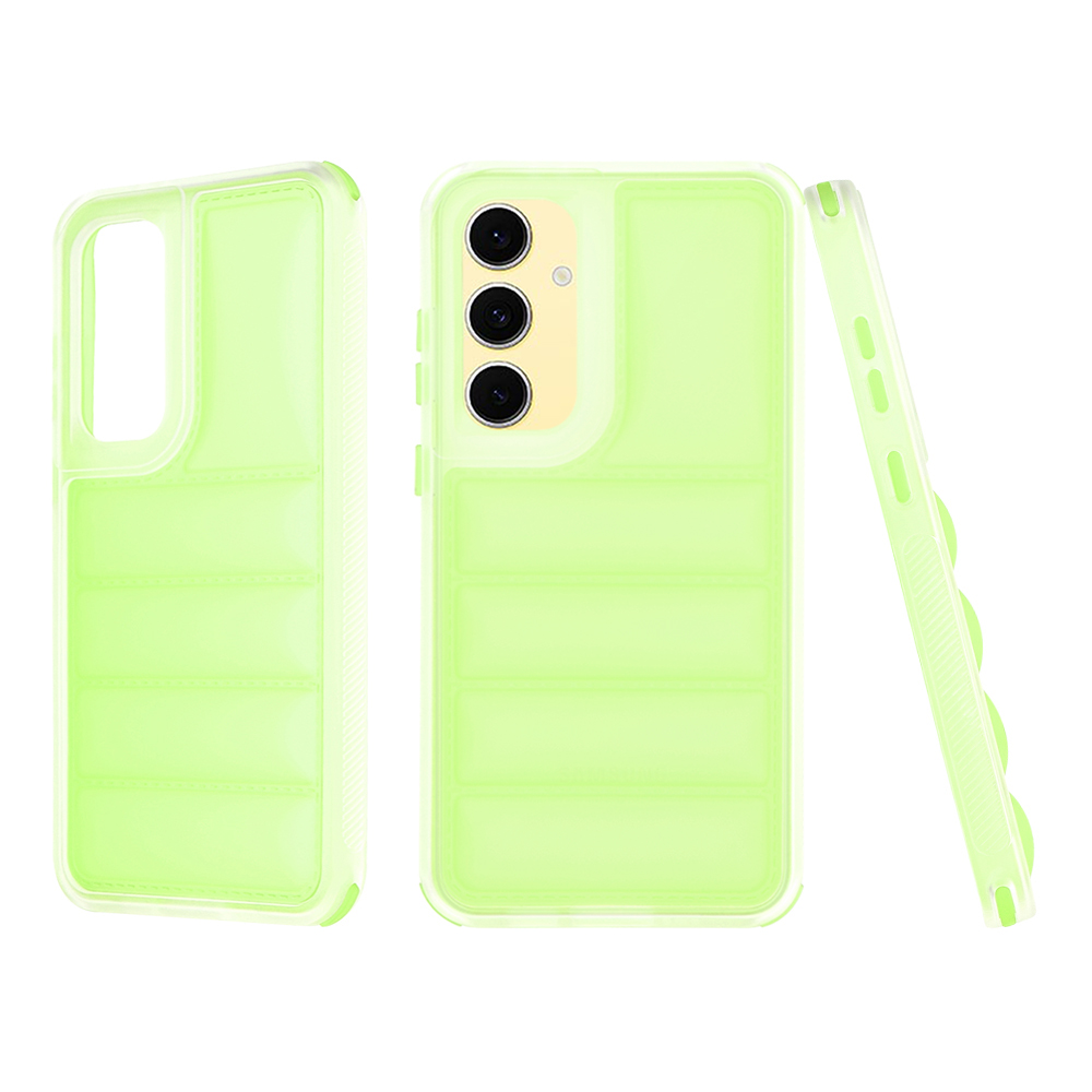 Techsuit Wave Shield – puzdro na Samsung Galaxy S24 FE – zelený KF2335019