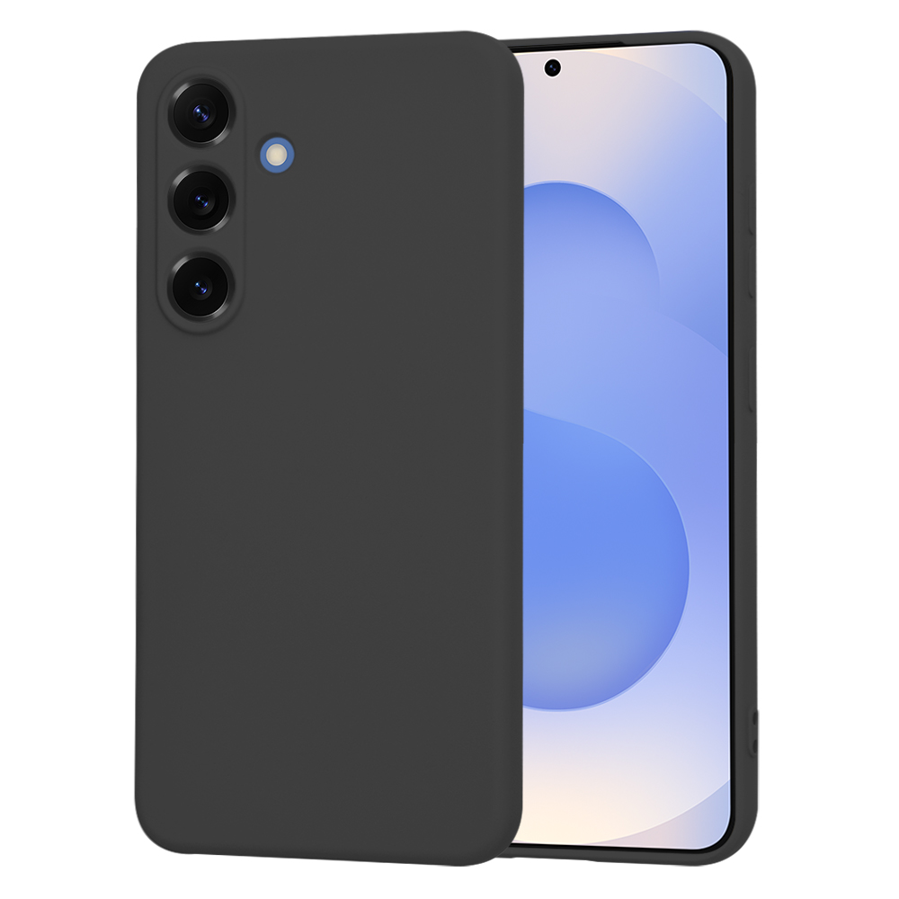 Techsuit SoftFlex – puzdro na Samsung Galaxy S25 – čierny KF2339332