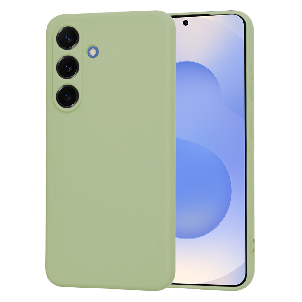 Techsuit SoftFlex – puzdro na Samsung Galaxy S25 – matcha KF2339333