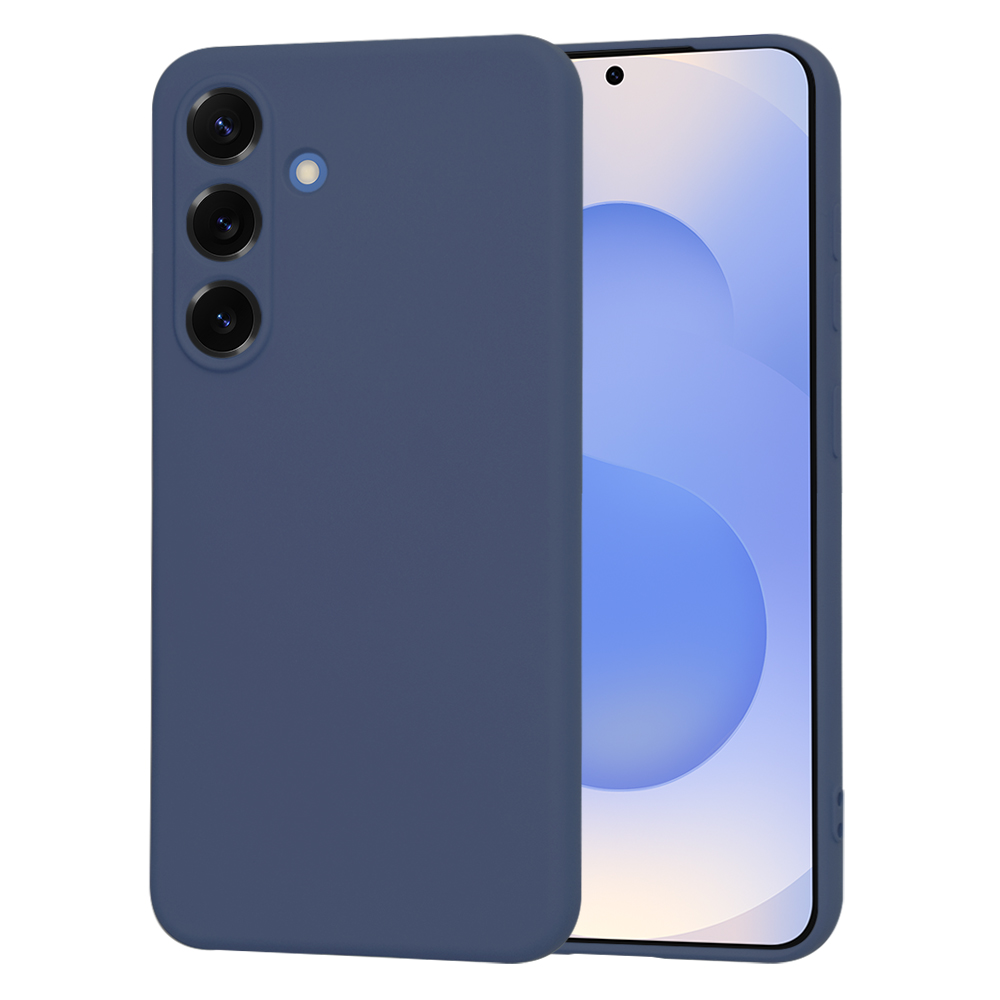 Techsuit SoftFlex – puzdro na Samsung Galaxy S25 – námornícka modrá KF2339334