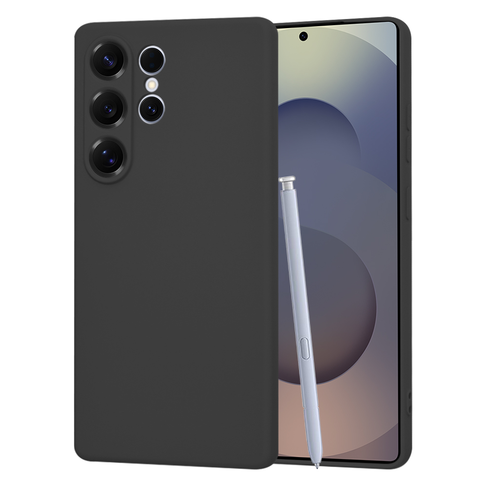 Techsuit SoftFlex – puzdro na Samsung Galaxy S25 Ultra – čierny KF2339348