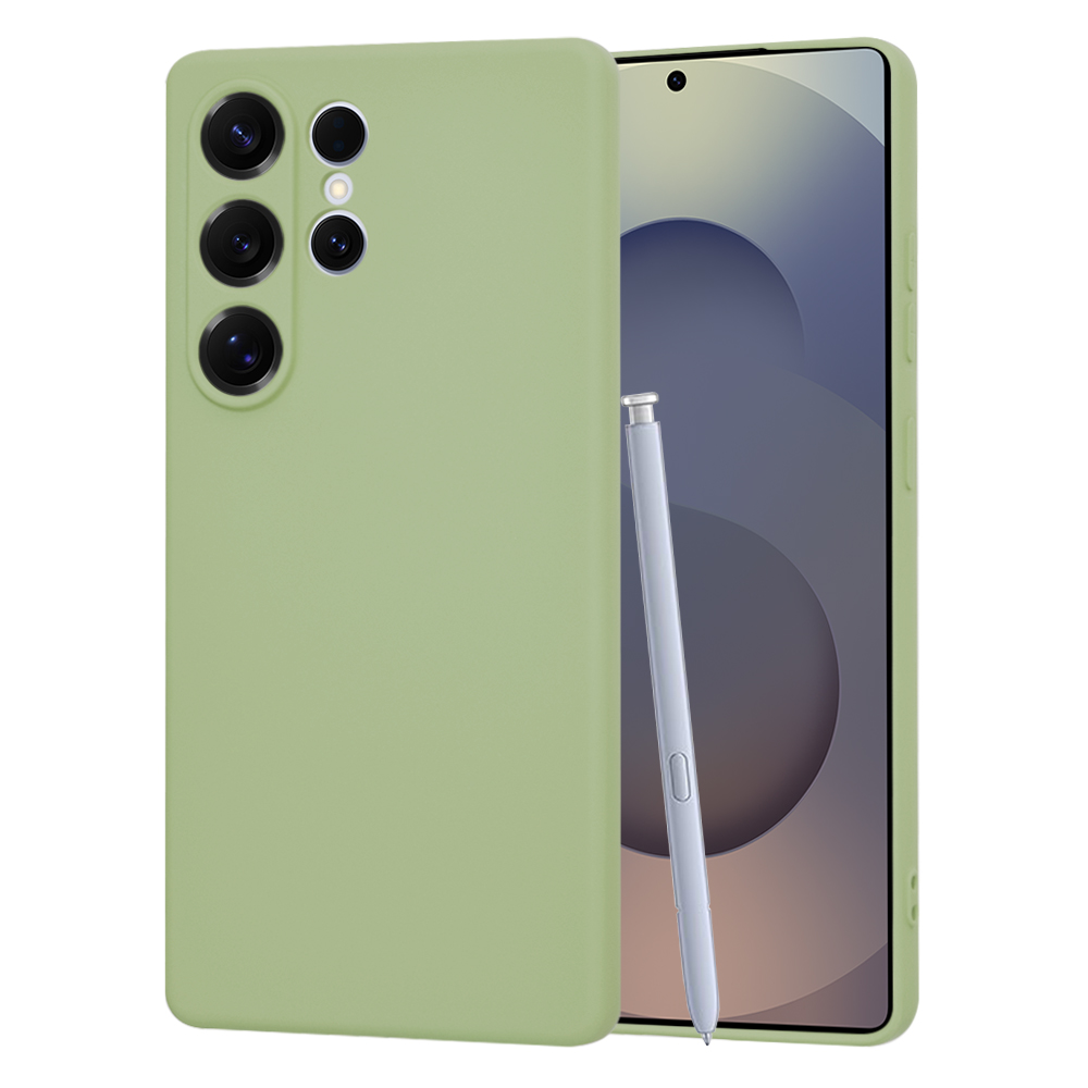 Techsuit SoftFlex – puzdro na Samsung Galaxy S25 Ultra – matcha KF2339349