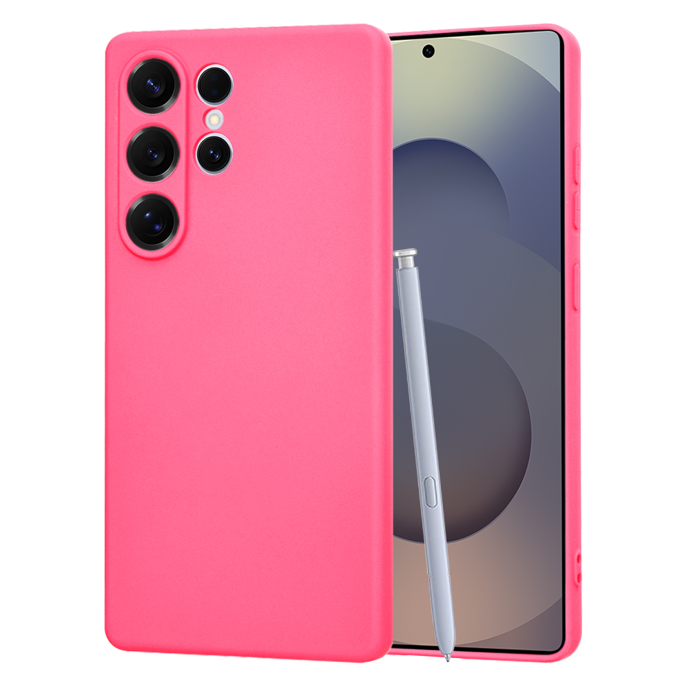 Techsuit SoftFlex – puzdro na Samsung Galaxy S25 Ultra – hot pink KF2339352