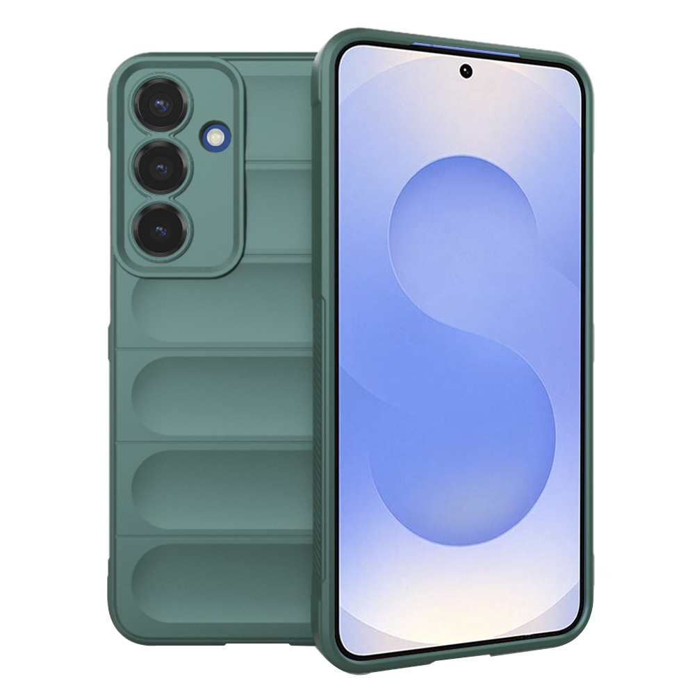 Techsuit Magic Shield – puzdro na Samsung Galaxy S25 – zelený KF2339357