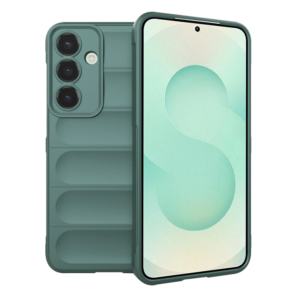 Techsuit Magic Shield – puzdro na Samsung Galaxy S25 Plus – zelený KF2339363