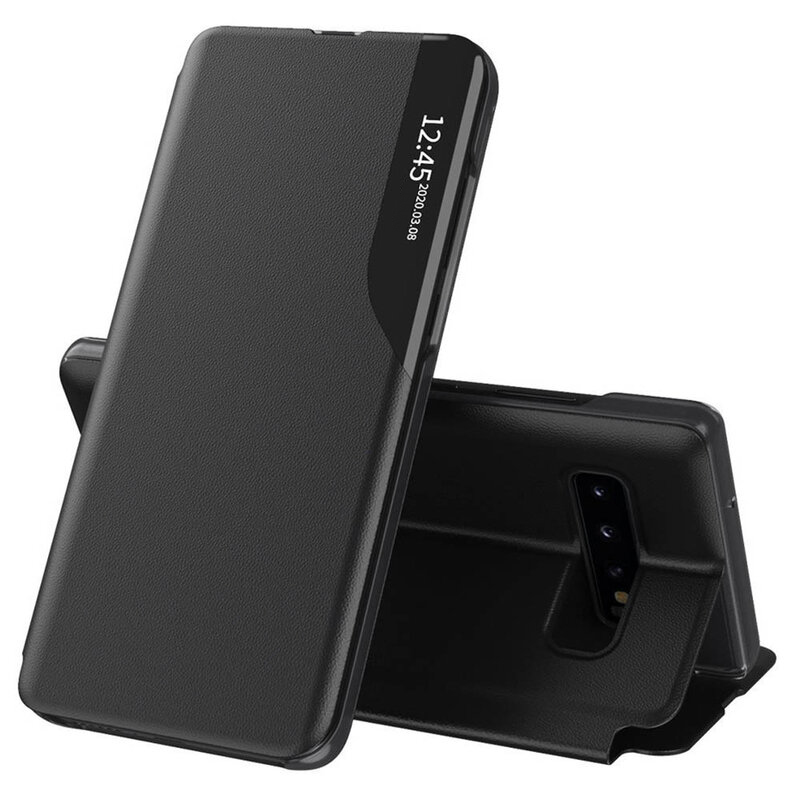 Techsuit eFold Series – puzdro na Samsung Galaxy S10 – čierny KF233032