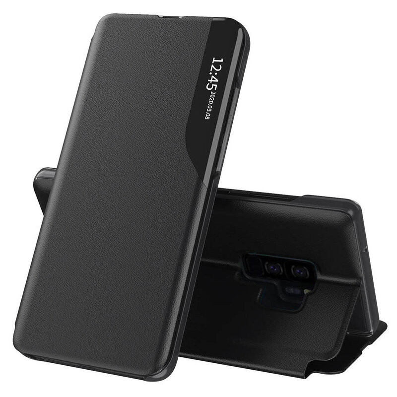 Techsuit eFold Series – puzdro na Samsung Galaxy S9 Plus – čierny KF233029