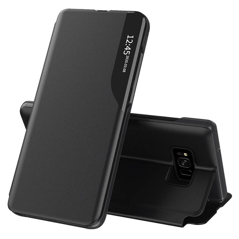 Techsuit eFold Series – puzdro na Samsung Galaxy S8 – čierny KF233028