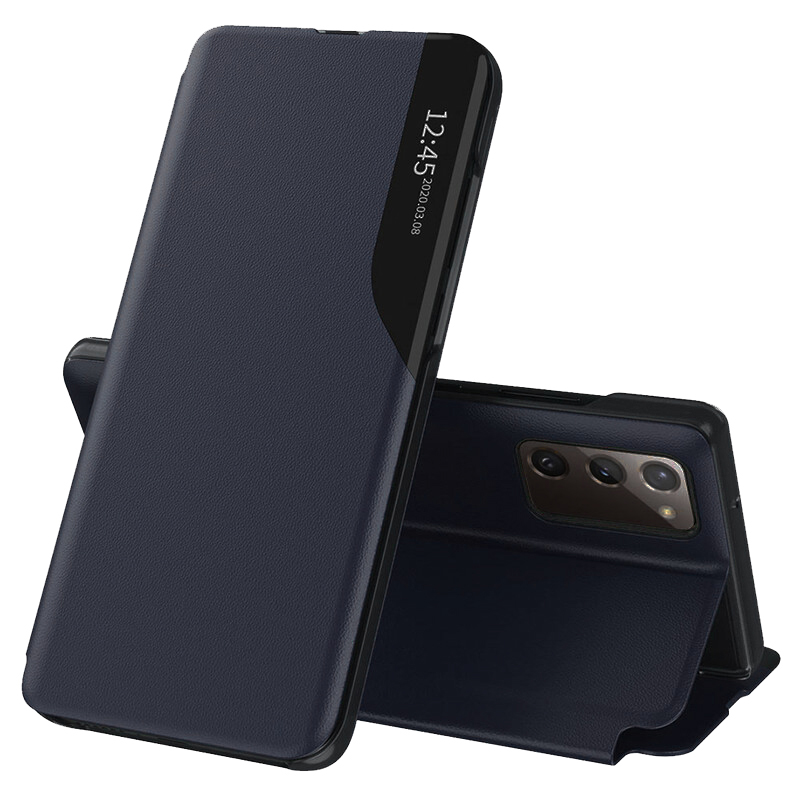 Techsuit eFold Series – puzdro na Samsung Galaxy S20 FE 4G / S20 FE 5G – tmavomodrý KF233549
