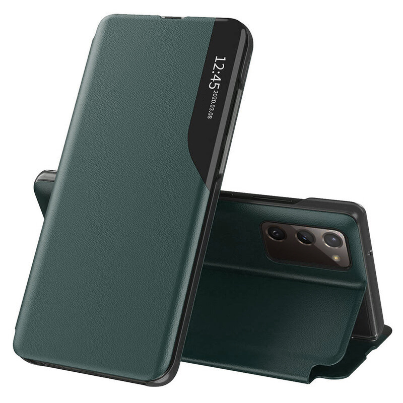 Techsuit eFold Series – puzdro na Samsung Galaxy S20 FE / S20 FE 5G – tmavozelený KF233740