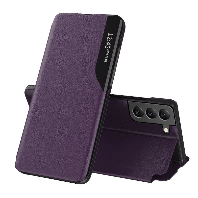 Techsuit eFold Series – puzdro na Samsung Galaxy S22 – fialový KF238240