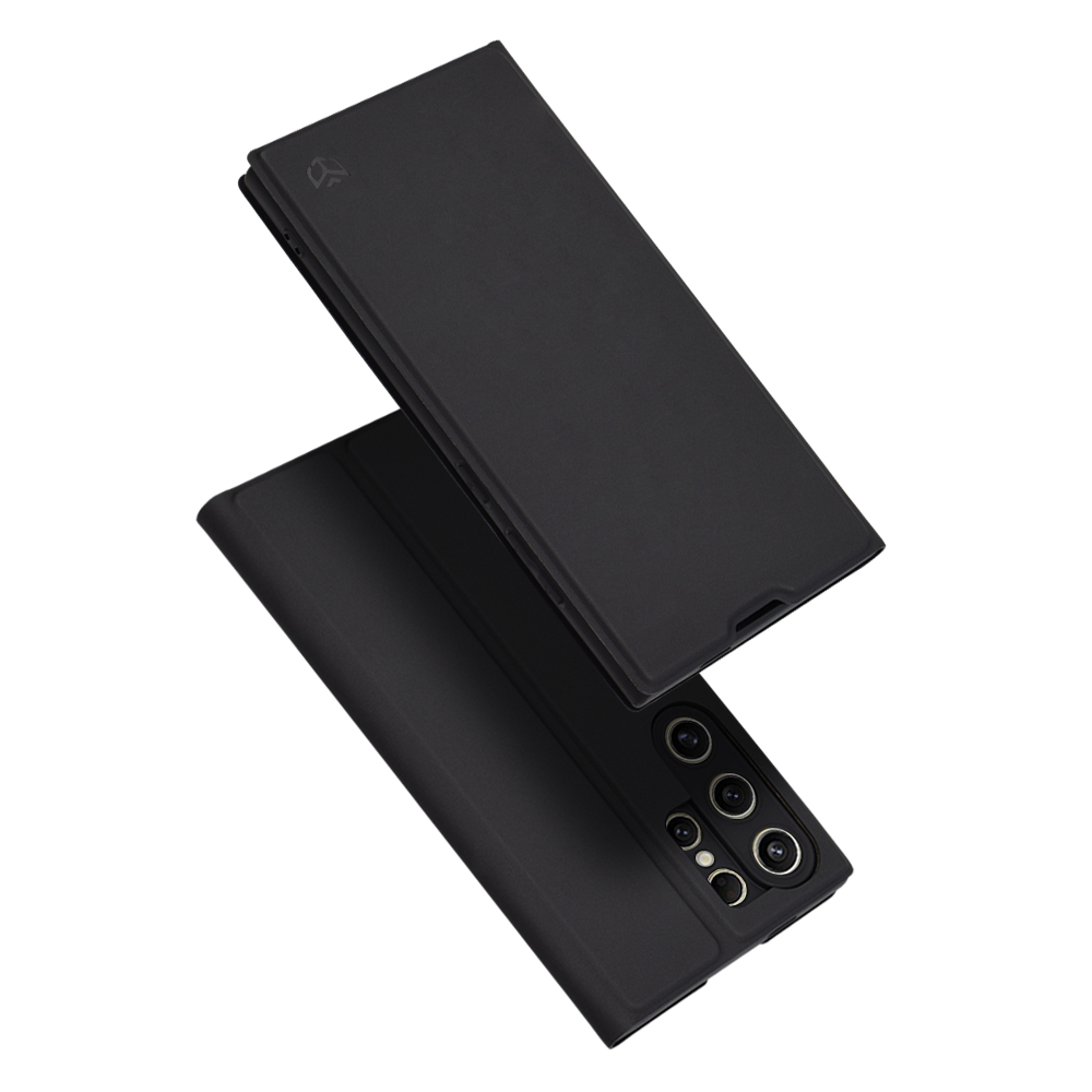 Techsuit Magskin Book – puzdro na Samsung Galaxy S24 Ultra – čierny KF2323380