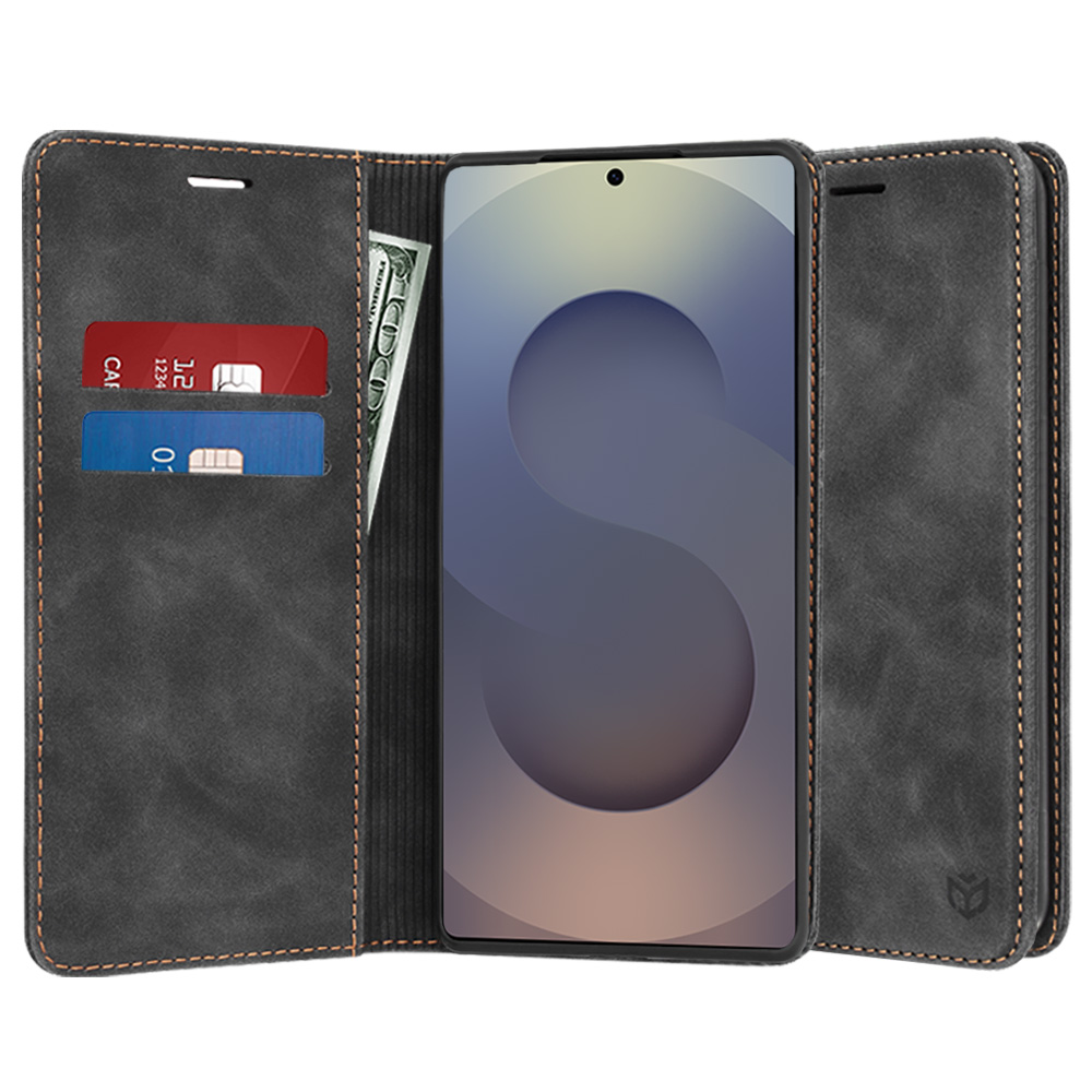 Techsuit Confy Cover – puzdro na Samsung Galaxy S25 Ultra – čierny KF2339232