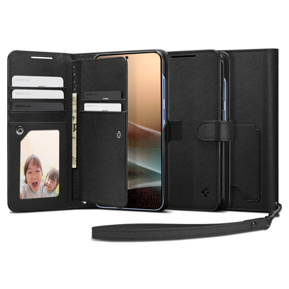 Spigen Wallet S puzdro na Samsung Galaxy S25 Plus – čierne KF2346340