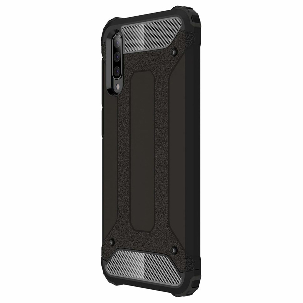 Techsuit Hybrid Armor – puzdro na Samsung Galaxy A30s / A50 / A50s – čierny KF231190