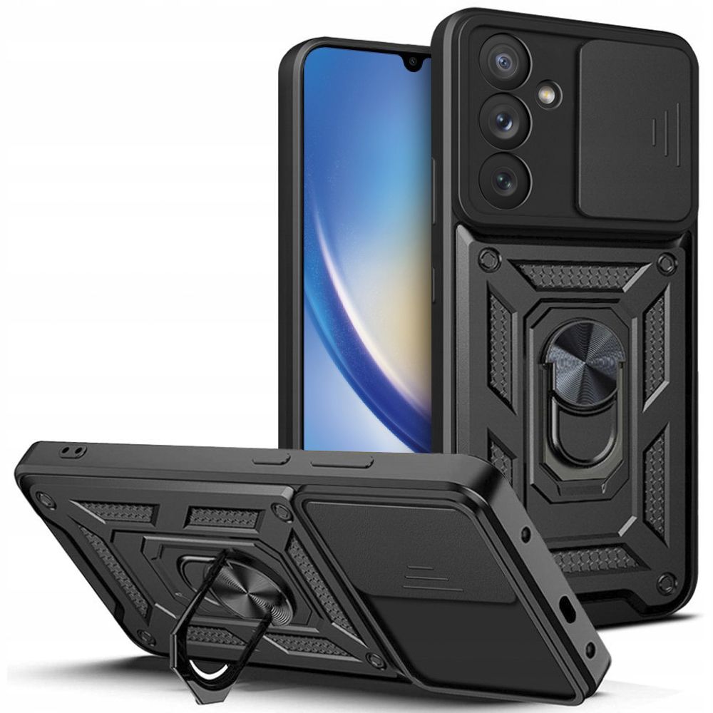 Techsuit CamShield Series kryt na Samsung Galaxy A34 5G – čierny KF2313055