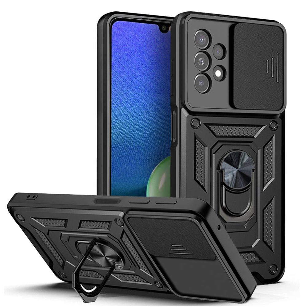 Techsuit CamShield Series kryt na Samsung Galaxy A13 4G – čierny KF2315373