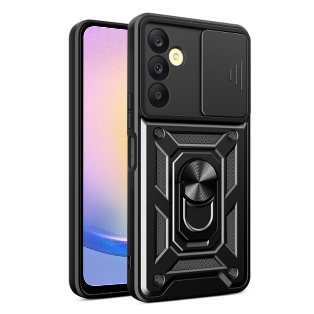 Techsuit CamShield Series kryt na Samsung Galaxy A25 5G – čierny KF2315375