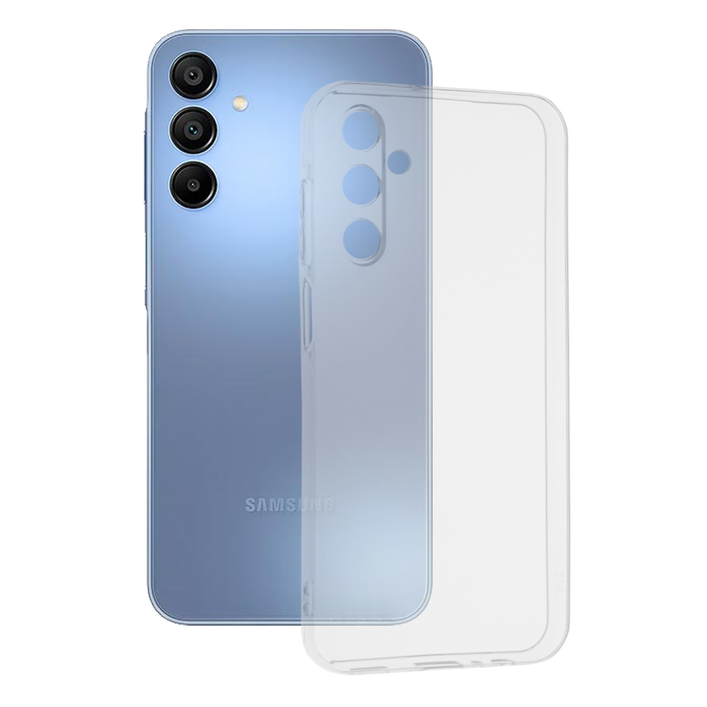Techsuit Clear Silicone kryt na Samsung Galaxy A15 4G / A15 5G – priehľadný KF2315716