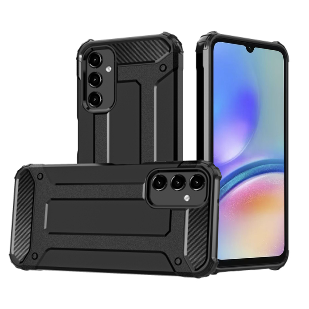 Techsuit Hybrid Armor – puzdro na Samsung Galaxy A05s – čierny KF2317337