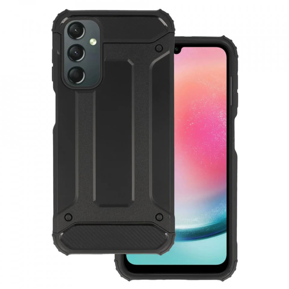 Techsuit Hybrid Armor – puzdro na Samsung Galaxy A25 5G – čierny KF2317717