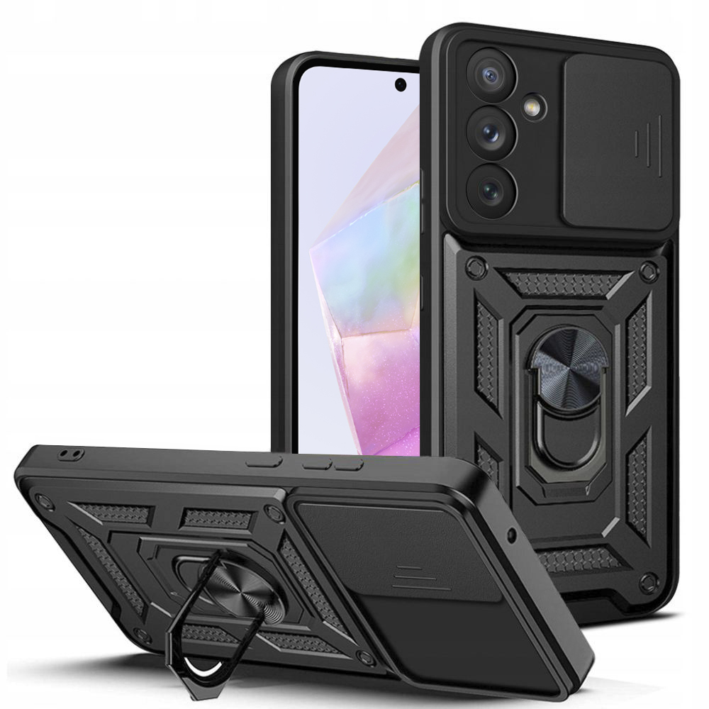 Techsuit CamShield Series kryt na Samsung Galaxy A35 5G – čierny KF2317734