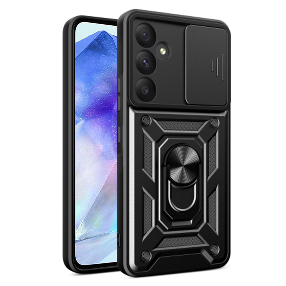 Techsuit CamShield Series kryt na Samsung Galaxy A55 5G – čierny KF2317753
