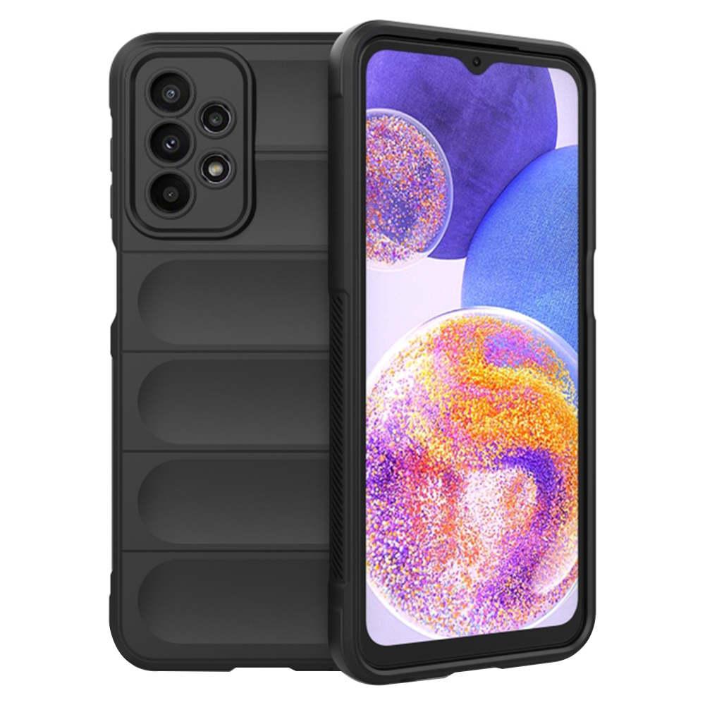 Techsuit Magic Shield – puzdro na Samsung Galaxy A23 4G / A23 5G – čierny KF2322251