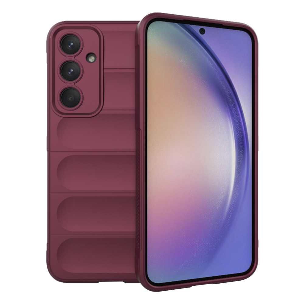 Techsuit Magic Shield – puzdro na Samsung Galaxy A54 – bordový KF2322507