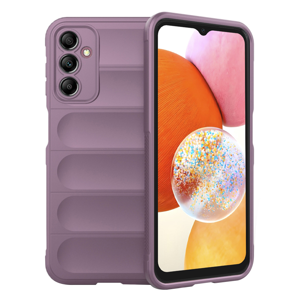 Techsuit Magic Shield – puzdro na Samsung Galaxy A14 4G / A14 5G – fialový KF2322574