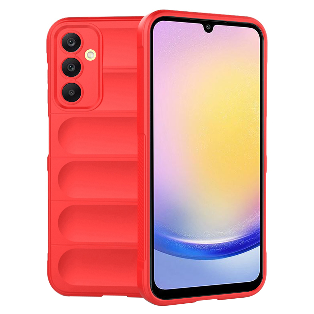 Techsuit Magic Shield – puzdro na Samsung Galaxy A25 5G – červený KF2323021