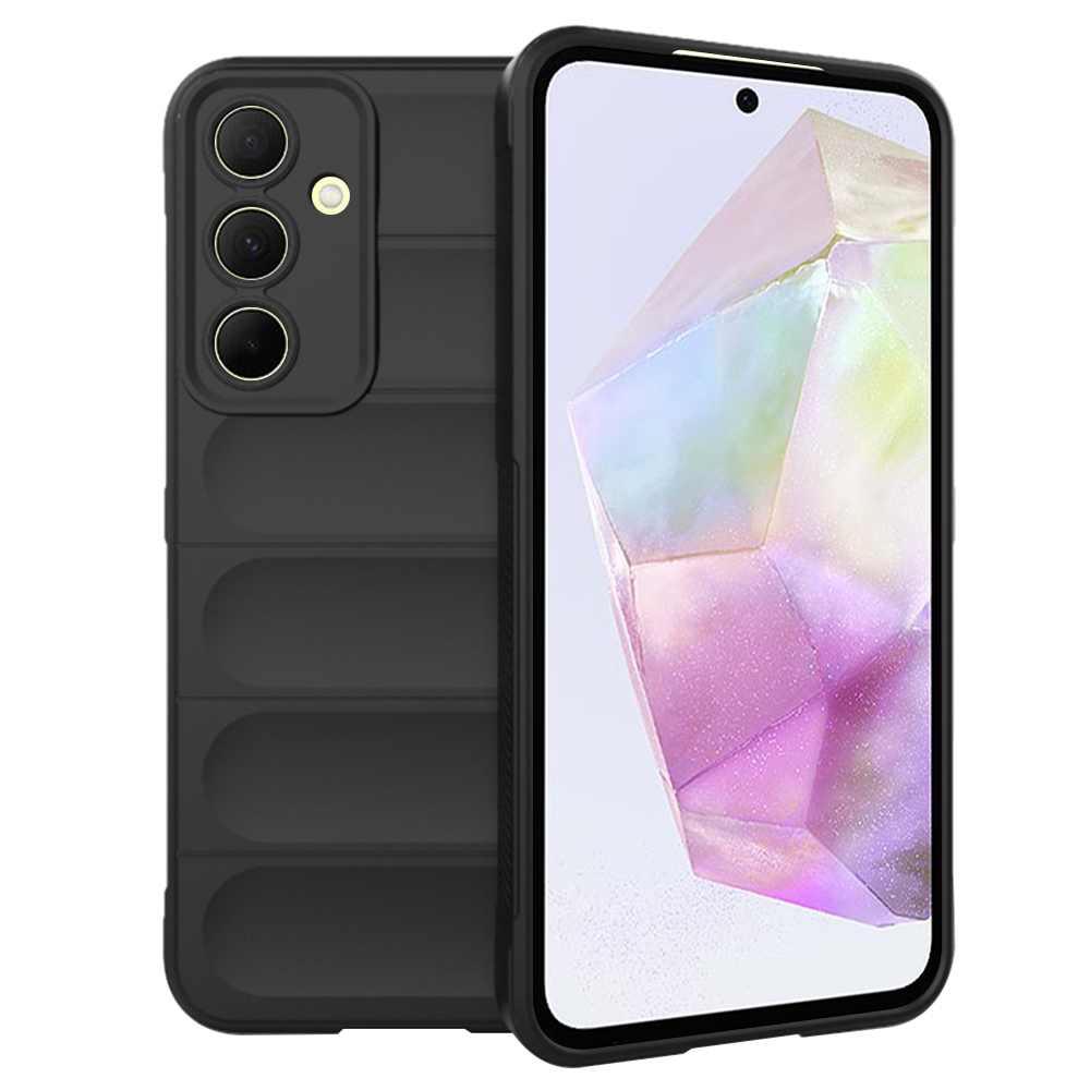 Techsuit Magic Shield – puzdro na Samsung Galaxy A35 5G – čierny KF2323121