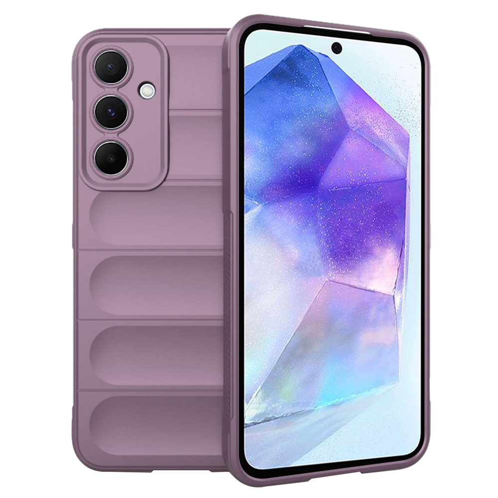 Techsuit Magic Shield – puzdro na Samsung Galaxy A55 5G – fialový KF2323132