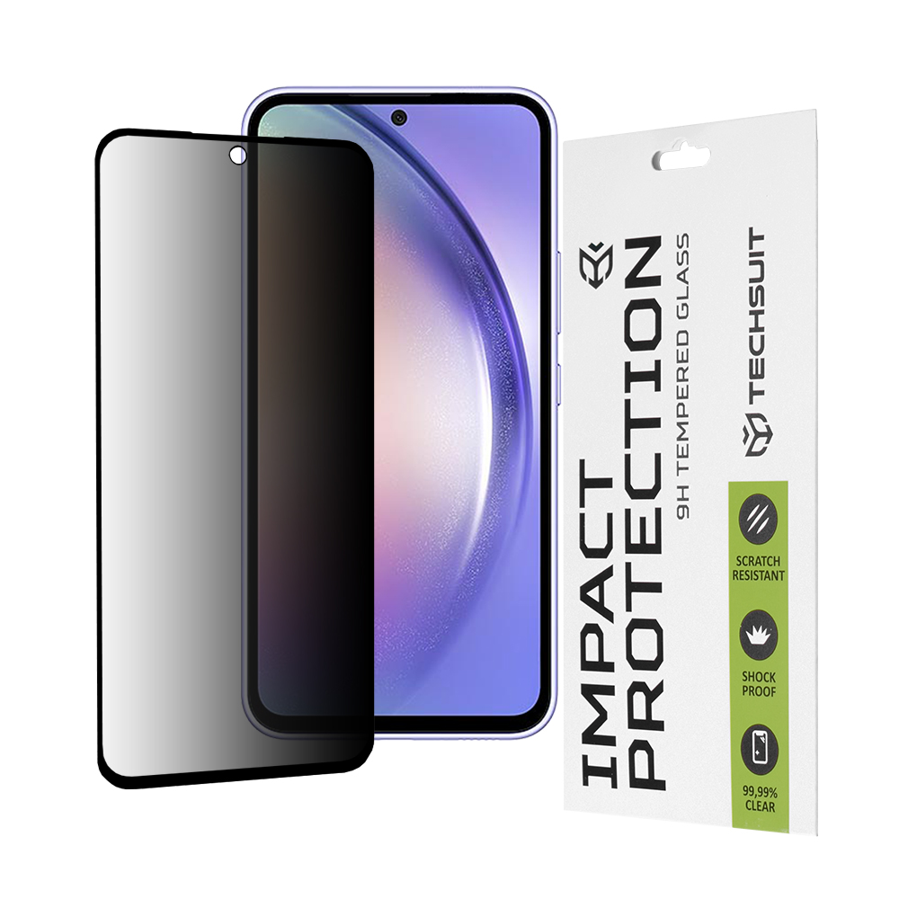 Techsuit 111D Privacy Full Glue ochranné sklo na Samsung Galaxy A54 – čierne KF2323466