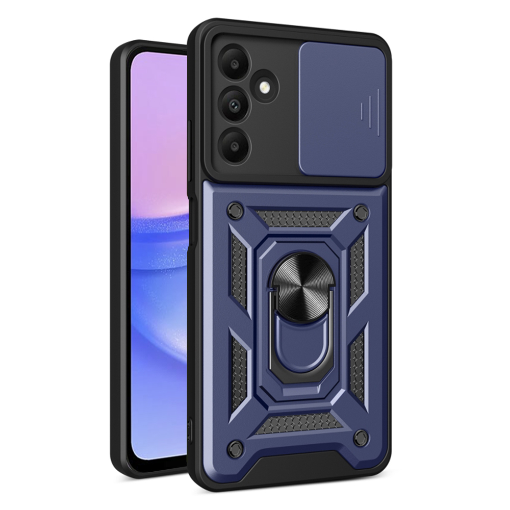 Techsuit CamShield Series kryt na Samsung Galaxy A15 4G / A15 5G – modrý KF2325353